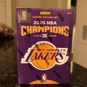 NBA Los Angeles Lakers Championship Panini Cards